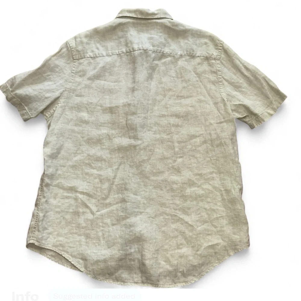 Perry Ellis Gray Casual Button‎ Down Shirt